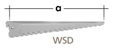 DX-console double 470mm gray