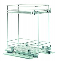 VIBO bottom double basket 300mm soft-closing P/L