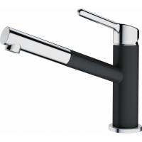 FRANKE Tap FC 3055.071 ORBIT chrome/onyx with pull-out aerator