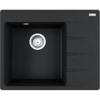 FRANKE Sink CNG 611-62 TL/2 620 x 500 onyx drain right