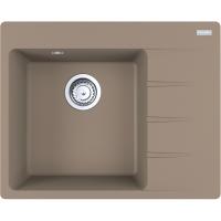 FRANKE Sink CNG 611-62 TL/2 620 x 500 cashmere drain right
