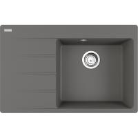 FRANKE Sink CNG 611-78 TL/7 780 x 500 w.stone drain left