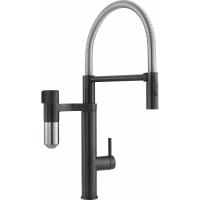 FRANKE Tap Vital Tap matt black/stainless steel shower/current