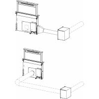 FRANKE Accessories set for placing the motor outside the FDW 908 IBXS hood