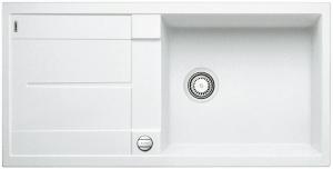 BLANCO 527796 Sink SUBLINE 500-U white soft without drain set Silgranit