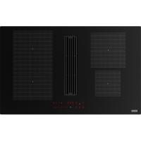 FRANKE Induction hob with extractor hood FMA 8381 HI black glass/white graphic