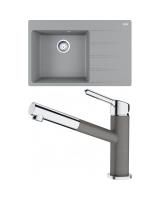 FRANKE Set G219ŠK CNG 611-78 TL/2 w. stone + FC 3055.084