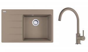 FRANKE Set G271KA CNG 611-78 TL/7 cashmere + FC 6018.424