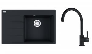 FRANKE Set G271MČ CNG 611-78 TL/7 m. black + FC 6018.901