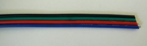 StrongLumio flat RGB cable (four-wire)