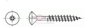 Screw PZ 4x16 lens head zinc white PZ2