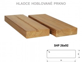 TERASY ThermoWood HRANOL SHP 26/92/3000