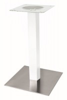 STRONG part of the central table leg - base 450x450, stainless steel