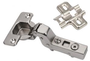 K-StrongHinges S5 hinge clip inset, w.damp.,110°, mount.plate, screw