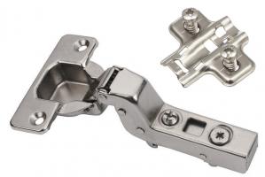 K-StrongHinges S5 hinge clip inset, w.damp.,110°, mount.plate, euro