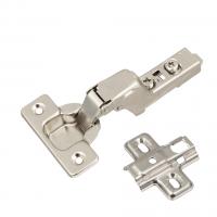 K-StrongHinges S3 hinge clip inset w/o.damp.,110° screw,mount.plate, screw