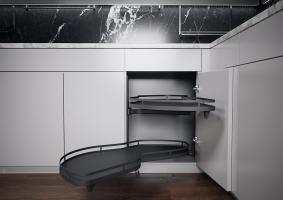 K-Kes Lemans Ii, Shelf And Attachment, Arena Style, Anthracite, L,600/720-900