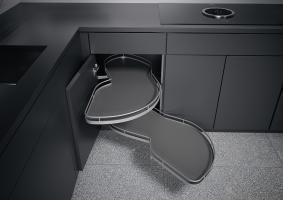 K-Kes Lemans Ii,Shelf And Attachment,Arena Classic,Grey/Silver,R,450/600-750