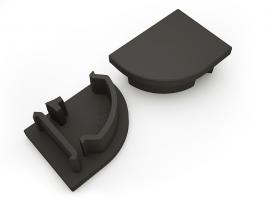 StrongLumio koncovka k profilu Maglyte-10 Angular černá