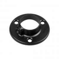 StrongWire holder for wardrobe rod-round, D=25mm, black