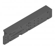 Blum Z95D4100 Space Step, Distance Profile, Dark Grey Og