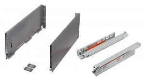 K-StrongMax 18 drawer H249/550mm push, grey