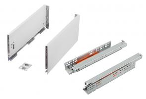 K-StrongMax 16 drawer H185/300mm push, white