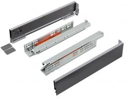 K-StrongMax 18 drawer H89/450mm push, grey