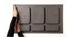 StrongBins Příslušenství základna pro vložený sorter levá část antracit