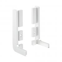 TULIP Gola J-Profile End Piece- Open, metal, alu. anodised, R+L