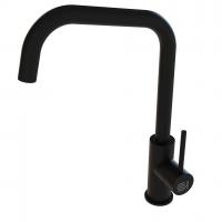 StrongSinks S3 Sink mixer tap Arda U-shaped, black matte