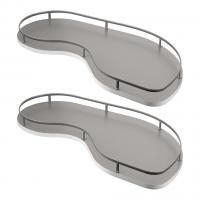 K-Vibo Fly 3.0 Galaxy, Corner Shelf, Attachment, Grey, R, 450/655-705