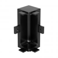 Tulip Gola Inner Corner Of Plug-In C Profile Metal Black