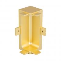 Tulip Gola Inner Corner Of Drawer C Profile Metal Dark Gold Brushed