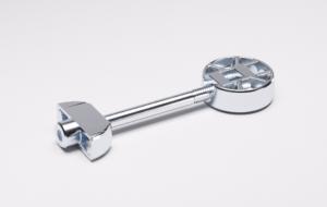 Set w/ 2 K TOP worktop connectors L105mm (disassembled), 100mm