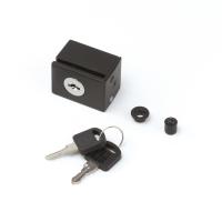 HETTICH 9303932 Cadro glass door lock, matt black
