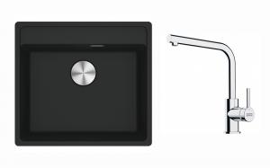 Franke Set G255Mč Mrg 610-52 Rtl Black Matt + Fs 3230.031