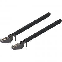 BLUM 22F3500 Aventos HF Top arms - 600-910 mm, Eclipse black
