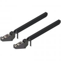 BLUM 22F3200 Aventos HF Top arms - 480-610 mm, Eclipse black