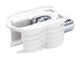 IF KORE 15 double connecting fitting, M6x8 mm, white cover cap