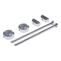 Set w/ 2 K TOP worktop connectors L105mm (disassembled), 100mm