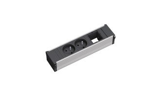 BACHMANN 912.010 socket module 2x 230V + 1x free module