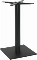 Central table leg BD 004 height 1100 mm gray RAL 9006