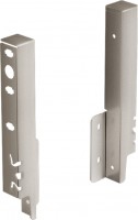 HETTICH 9150599 ArciTech back clips 186 set stainless steel