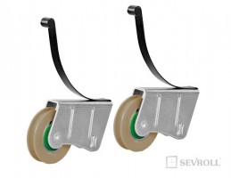 SEVROLL bottom carriage WD 10C HI-TEC - 2pcs