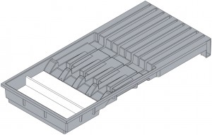 BLUM ZC7M0200 knife holder grey