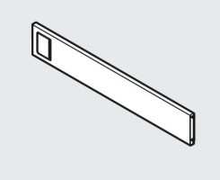 BLUM ZC7Q0U0SS AMBIA-LINE cross divider for LEGRABOX drawer M grey