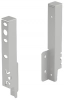 HETTICH 9121844 Arcitech back clip 186 P silver