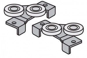 SEVROLL 10135 upper trolley Simple (for laminate 18mm) frameless L+P