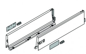 BLUM 378K4502SA slide Antaro 450 white L+R